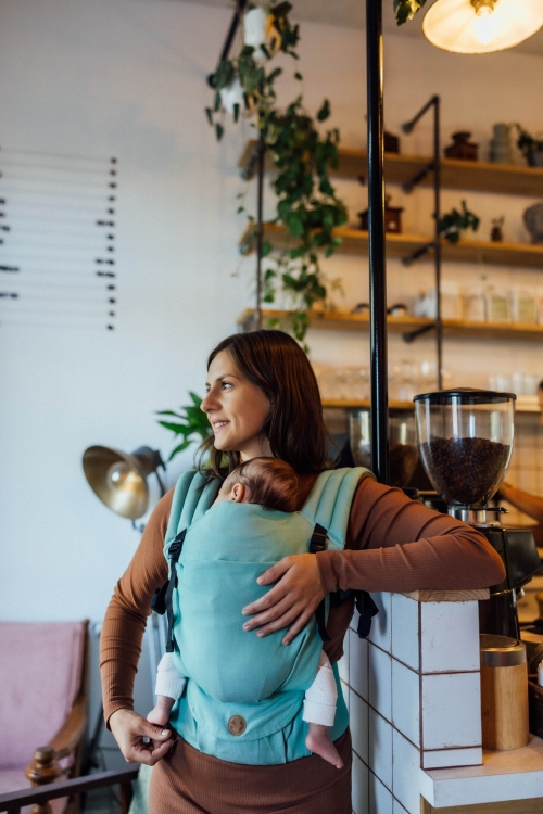 LennyLamb lennylight matcha - nosidło klamrowe regulowane