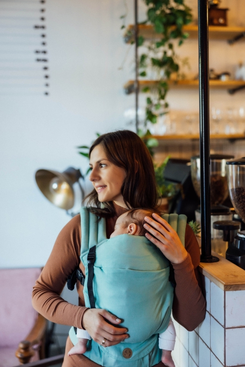 LennyLamb lennylight matcha - nosidło klamrowe regulowane