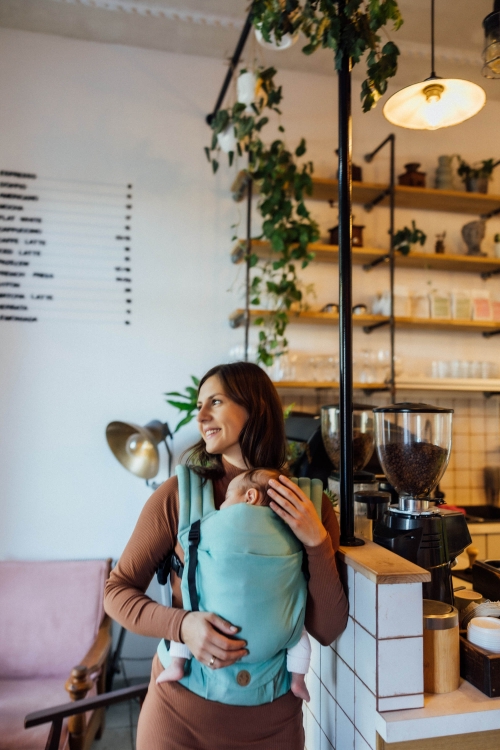 LennyLamb lennylight matcha - nosidło klamrowe regulowane