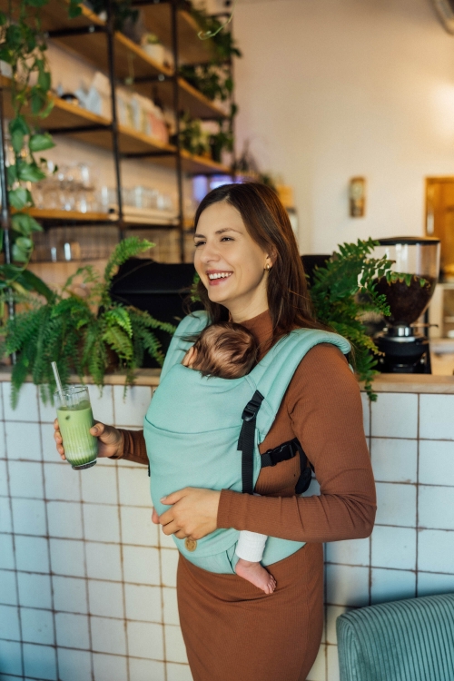 LennyLamb lennylight matcha - nosidło klamrowe regulowane