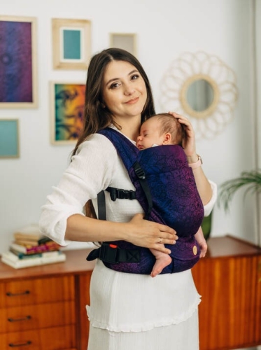 LennyLamb lennylight dzikie wino bouquet - nosidło klamrowe regulowane