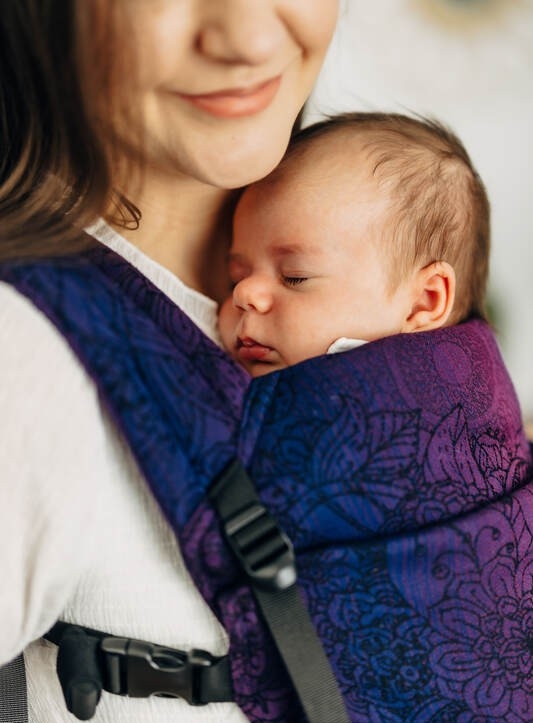 LennyLamb lennylight dzikie wino bouquet - nosidło klamrowe regulowane