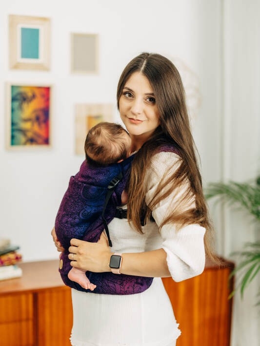 LennyLamb lennylight dzikie wino bouquet - nosidło klamrowe regulowane