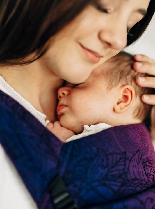 LennyLamb lennylight dzikie wino bouquet - nosidło klamrowe regulowane