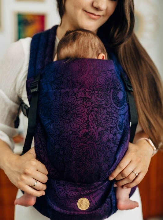 LennyLamb lennylight dzikie wino bouquet - nosidło klamrowe regulowane