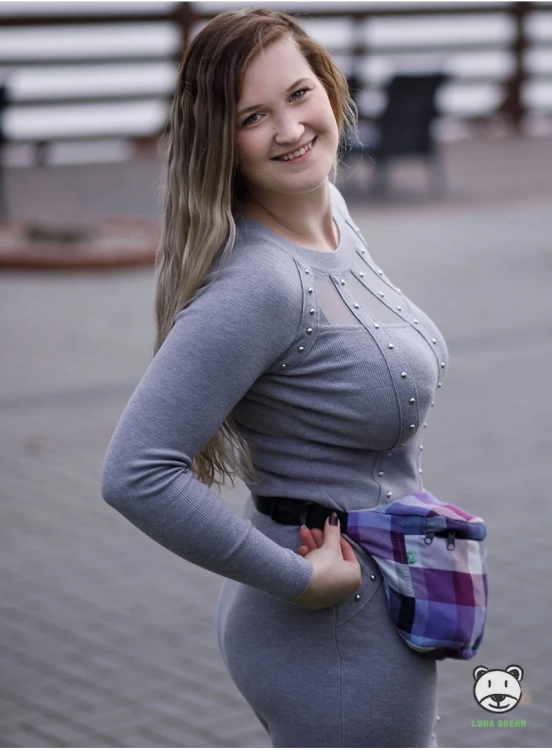 Luna Dream lavender evening krata - nerka na biodro