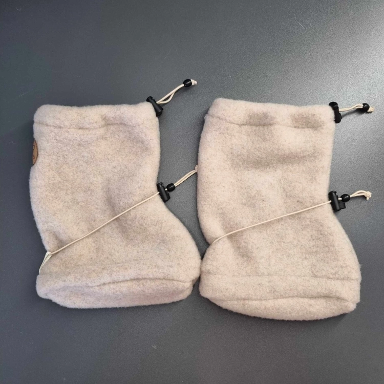 Mabibi buciki niechodki 100% merino - szare