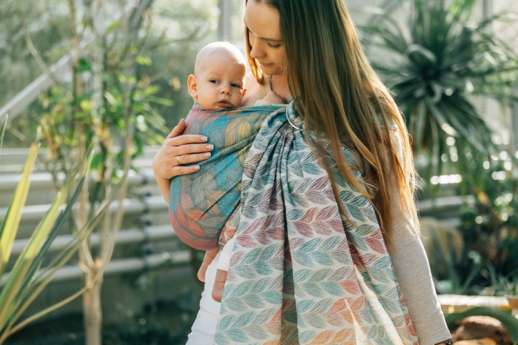 LennyLamb zaplątani plait - chusta kółkowa