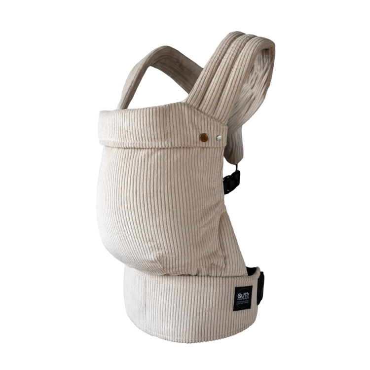 Qusy standard 2.0 velvet marschmallow - nosidło klamrowe regulowane