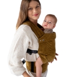 Qusy Standard 2.0 Velvet Umbra – regulowane nosidło rosnące z dzieckiem