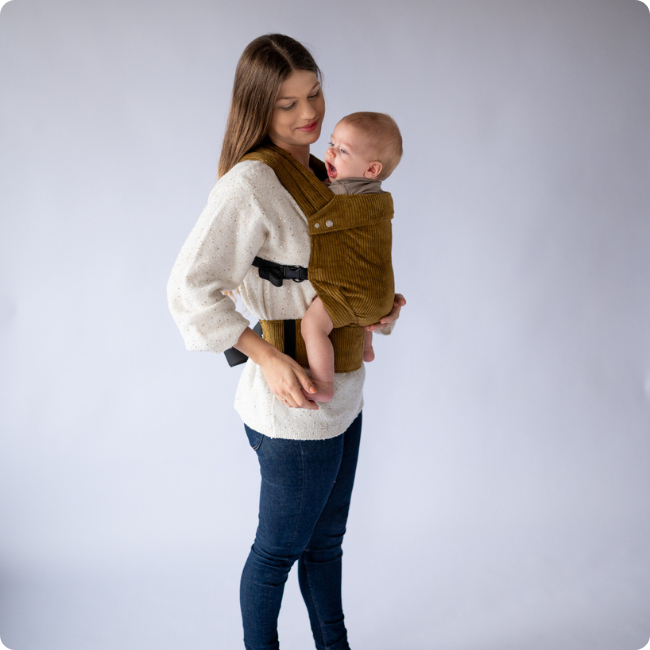 Qusy standard 2.0 velvet umbra - nosidło klamrowe regulowane