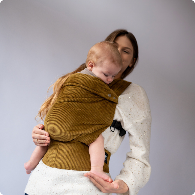 Qusy standard 2.0 velvet umbra - nosidło klamrowe regulowane