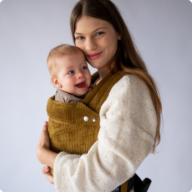 Qusy standard 2.0 velvet umbra - nosidło klamrowe regulowane