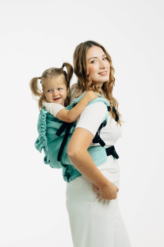 LennyLamb lennypreschool matcha - nosidło klamrowe regulowane