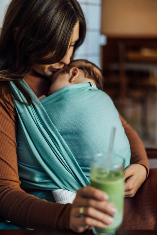 LennyLamb matcha - chusta tkana długa