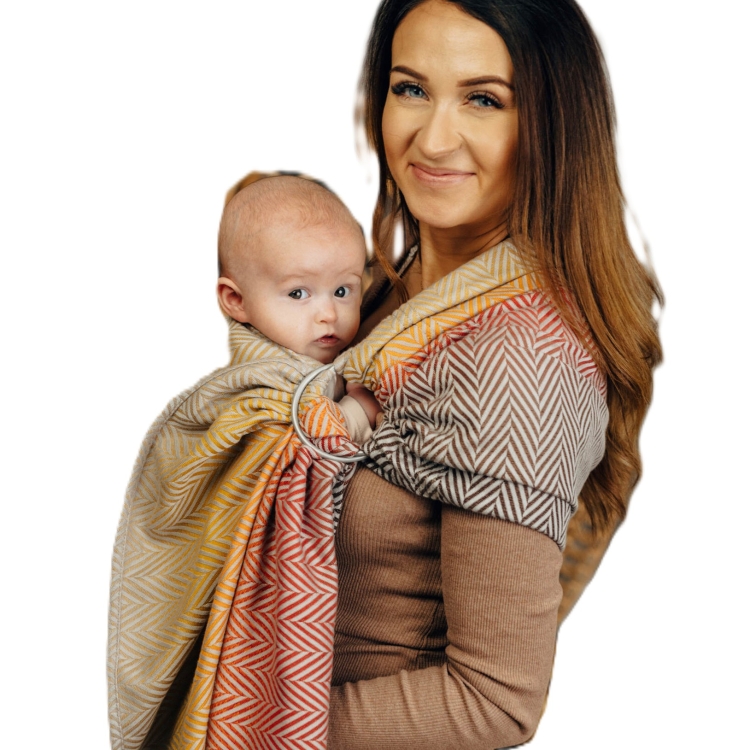 LennyLamb duża jodełka fandango - chusta kółkowa