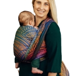 LennyLamb pawi ogon bolero - chusta długa tkana