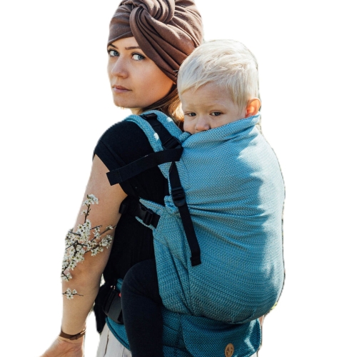 LennyLamb lennypreschool mała jodełka bebop - nosidło klamrowe regulowane