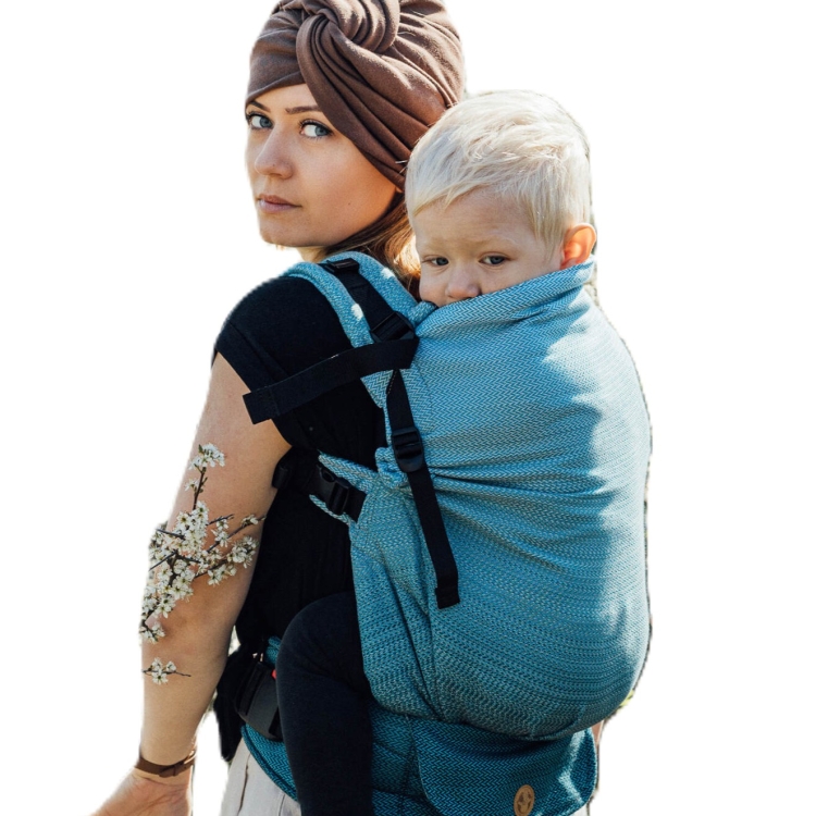 LennyLamb lennypreschool mała jodełka bebop - nosidło klamrowe regulowane