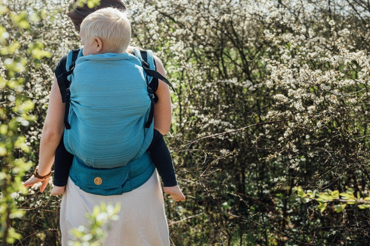 LennyLamb lennypreschool mała jodełka bebop - nosidło klamrowe regulowane