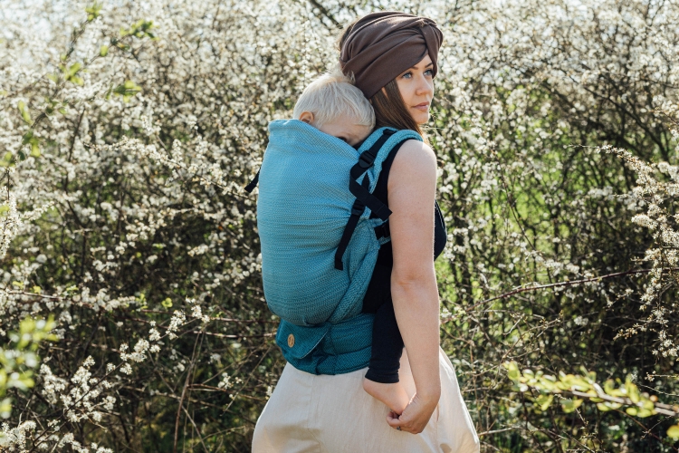 LennyLamb lennypreschool mała jodełka bebop - nosidło klamrowe regulowane