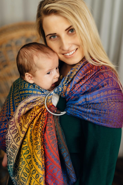 LennyLamb pawi ogon bolero - chusta kółkowa