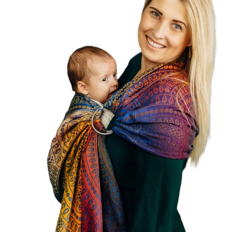 LennyLamb pawi ogon bolero - chusta kółkowa