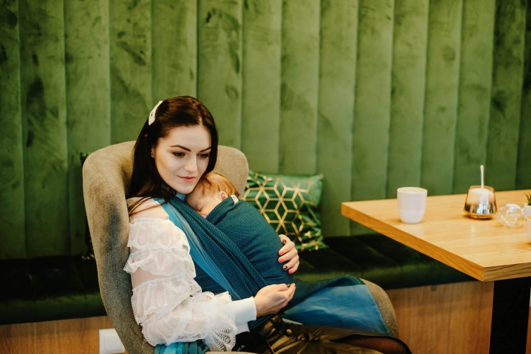 LennyLamb mała jodełka fado - chusta długa tkana