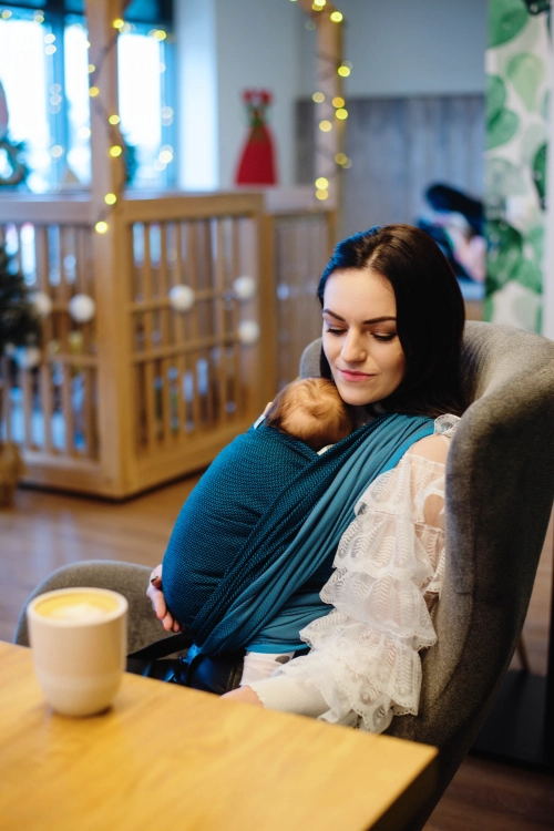 LennyLamb mała jodełka fado - chusta długa tkana