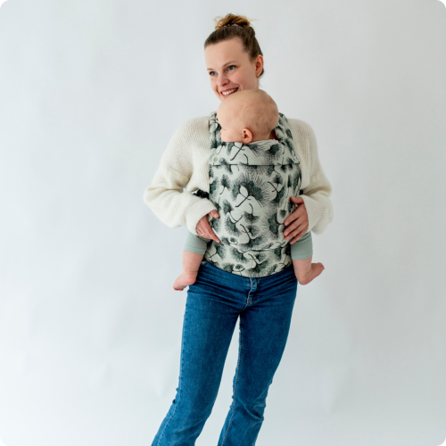 Qusy standard 2.0 epic ginkgo jungle - nosidło klamrowe regulowane