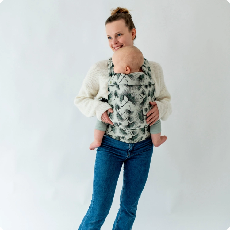 Qusy standard 2.0 epic ginkgo jungle - nosidło klamrowe regulowane