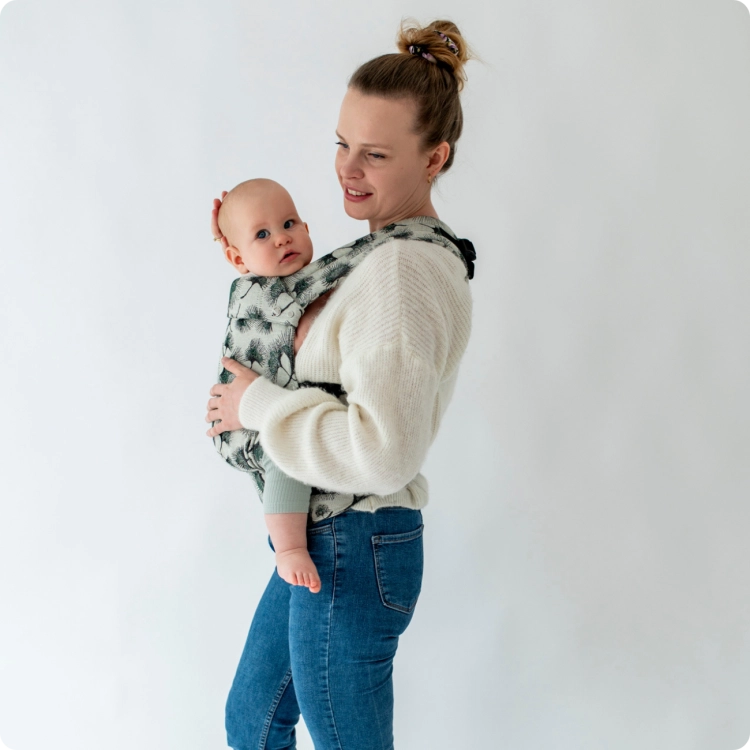 Qusy standard 2.0 epic ginkgo jungle - nosidło klamrowe regulowane