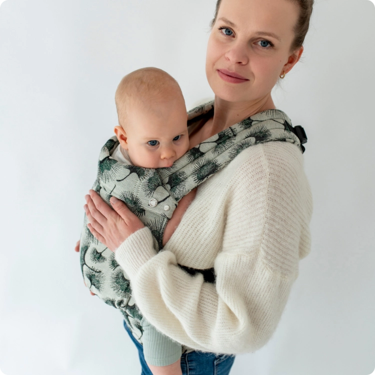 Qusy standard 2.0 epic ginkgo jungle - nosidło klamrowe regulowane