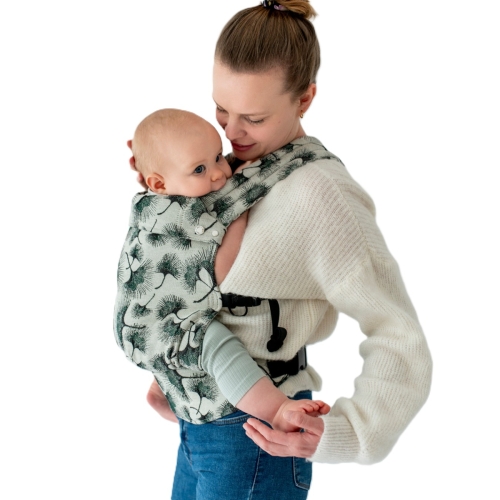 Qusy standard 2.0 epic ginkgo jungle - nosidło klamrowe regulowane