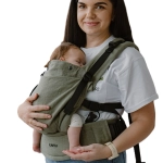 Kavka multi-age PRO herb linen - nosidło lniane rosnące z dzieckiem