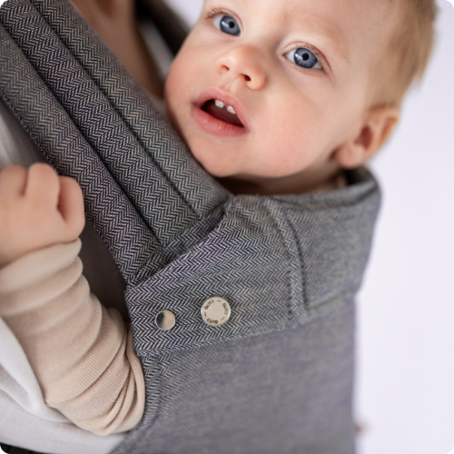 Qusy standard 2.0 cosmic twill - nosidło klamrowe regulowane