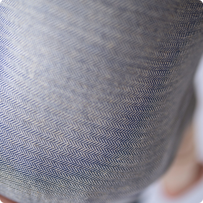 Qusy standard 2.0 cosmic twill - nosidło klamrowe regulowane