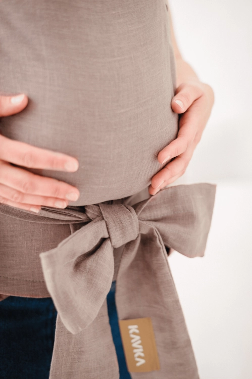 Kavka handy PRO mocca ramia - nosidło hybrydowe regulowane