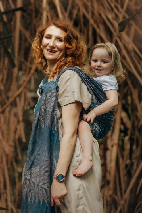 LennyLamb rainforest nocturnal - chusta długa tkana