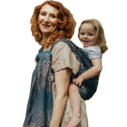 LennyLamb rainforest nocturnal - chusta długa tkana