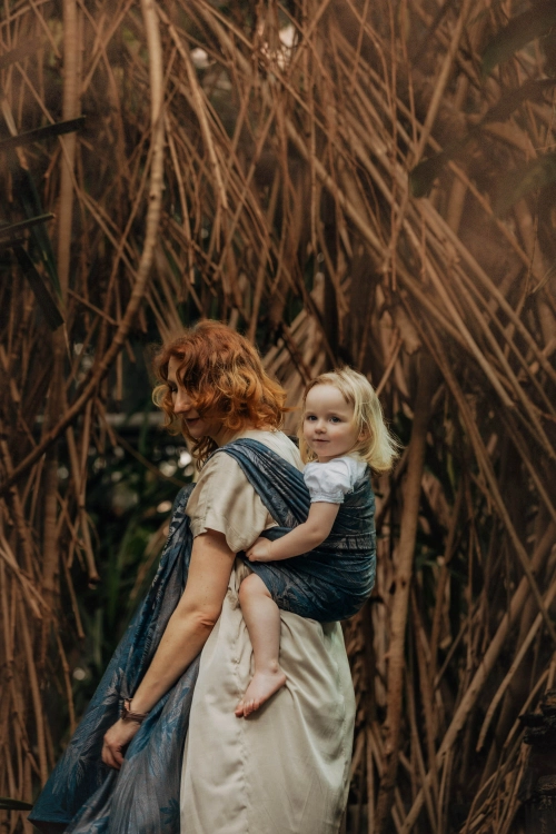 LennyLamb rainforest nocturnal - chusta długa tkana