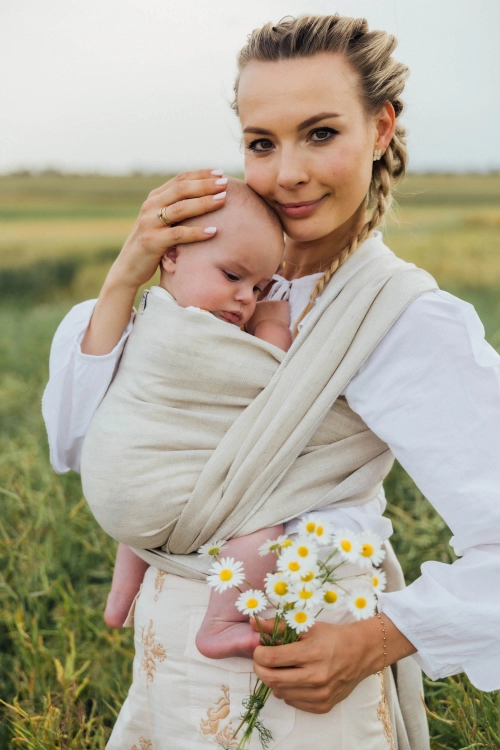 LennyLamb arrow whisper - chusta długa tkana