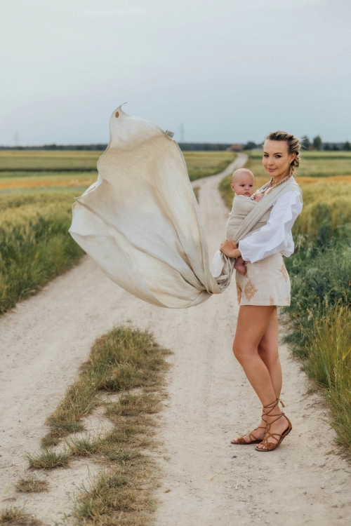 LennyLamb arrow whisper - chusta długa tkana