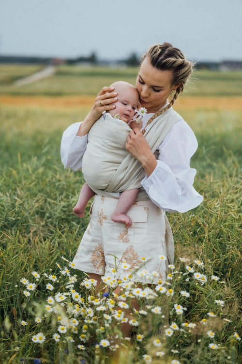 LennyLamb arrow whisper - chusta długa tkana