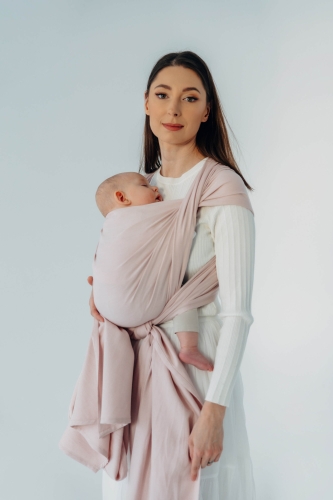 Lennylamb marshmallow - chusta długa tkana