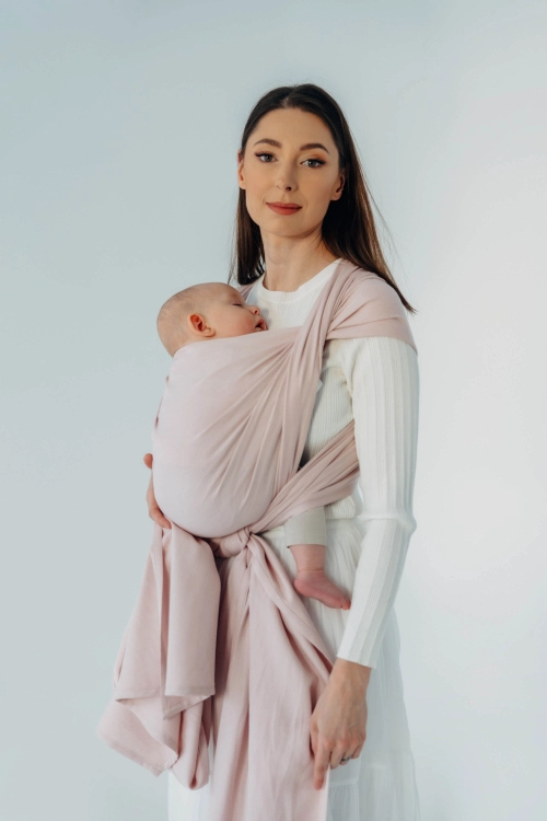 Lennylamb marshmallow - chusta długa tkana