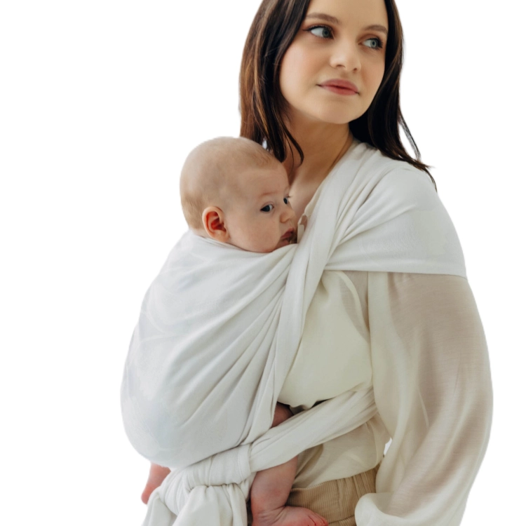 Lennylamb viridiflora milky way - chusta długa tkana