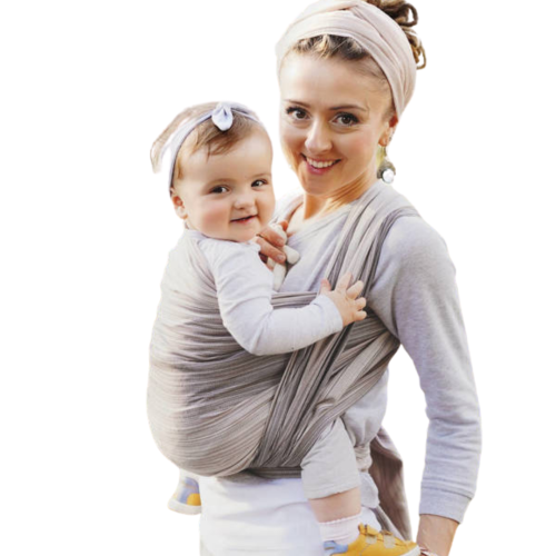 Little Frog bambusowy kwarc - chusta długa tkana