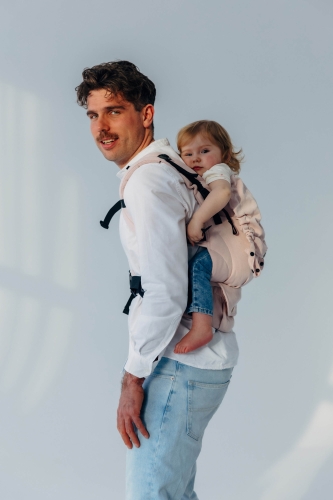 LennyLamb lennyupgrade PRO marshmallow - nosidło klamrowe regulowane