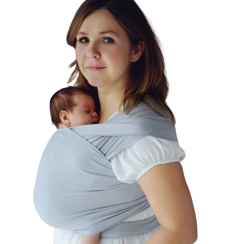 Little Frog misty grey - chusta elastyczna